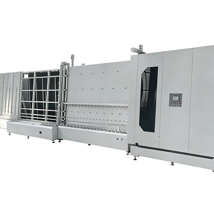 Linea di produzione di vetro isolante con pressa per lavaggio e asciugatura CNC
