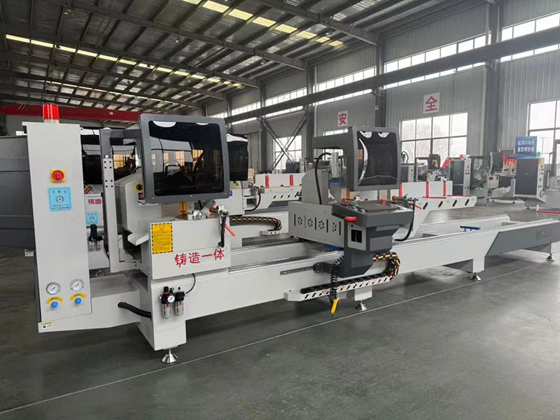 Cnc Automatic Double Head Mitre Saw For Aluminum Window Door